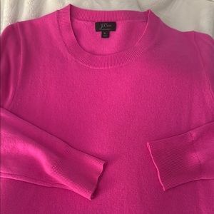 J. Crew Women's Pink Cashmere Sweater